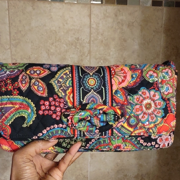 Vera Bradley Multicolor Paisley Shoulder Bag - Picture 3 of 10